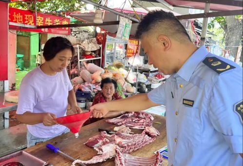 守護“菜籃子”安全，魏都區市監局開展食用農產品生鮮肉及“生鮮燈”專項檢查行動